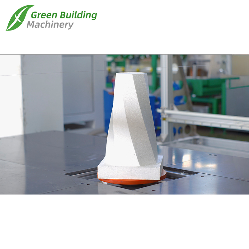 قاطع الرغوة CNC ذو 5 محاور مع طول كتلة قابل للتعديل